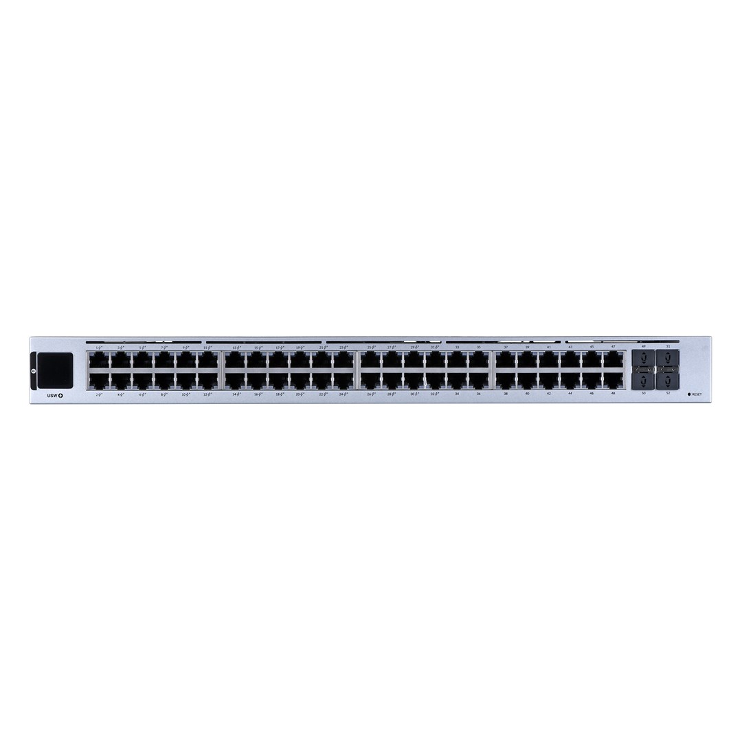 Switch Ubiquiti UniFi Standard 48 PoE 52p PoE ( PoE+: 32;) Managed Gigabit (USW-48-PoE-EU) - obrazek 3