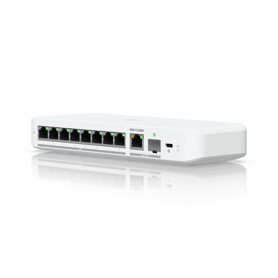 Switch Ubiquiti UniFi 9p Managed Multigigabit/10G (USW-Flex-2.5G-8-EU)