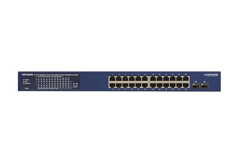 Switch Netgear GS724TP-300EUS 26p PoE 190W (PoE+: 24p) Managed Gigabit - obrazek 3