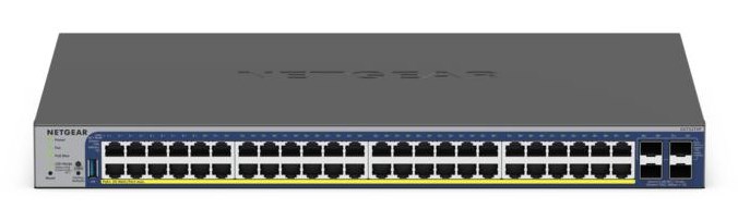 Switch Netgear GS752TXPv3 52p PoE 380W (PoE+: 48p) Managed Gigabit/10G - obrazek 3