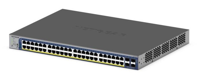 Switch Netgear GS752TXPv3 52p PoE 380W (PoE+: 48p) Managed Gigabit/10G - obrazek 4