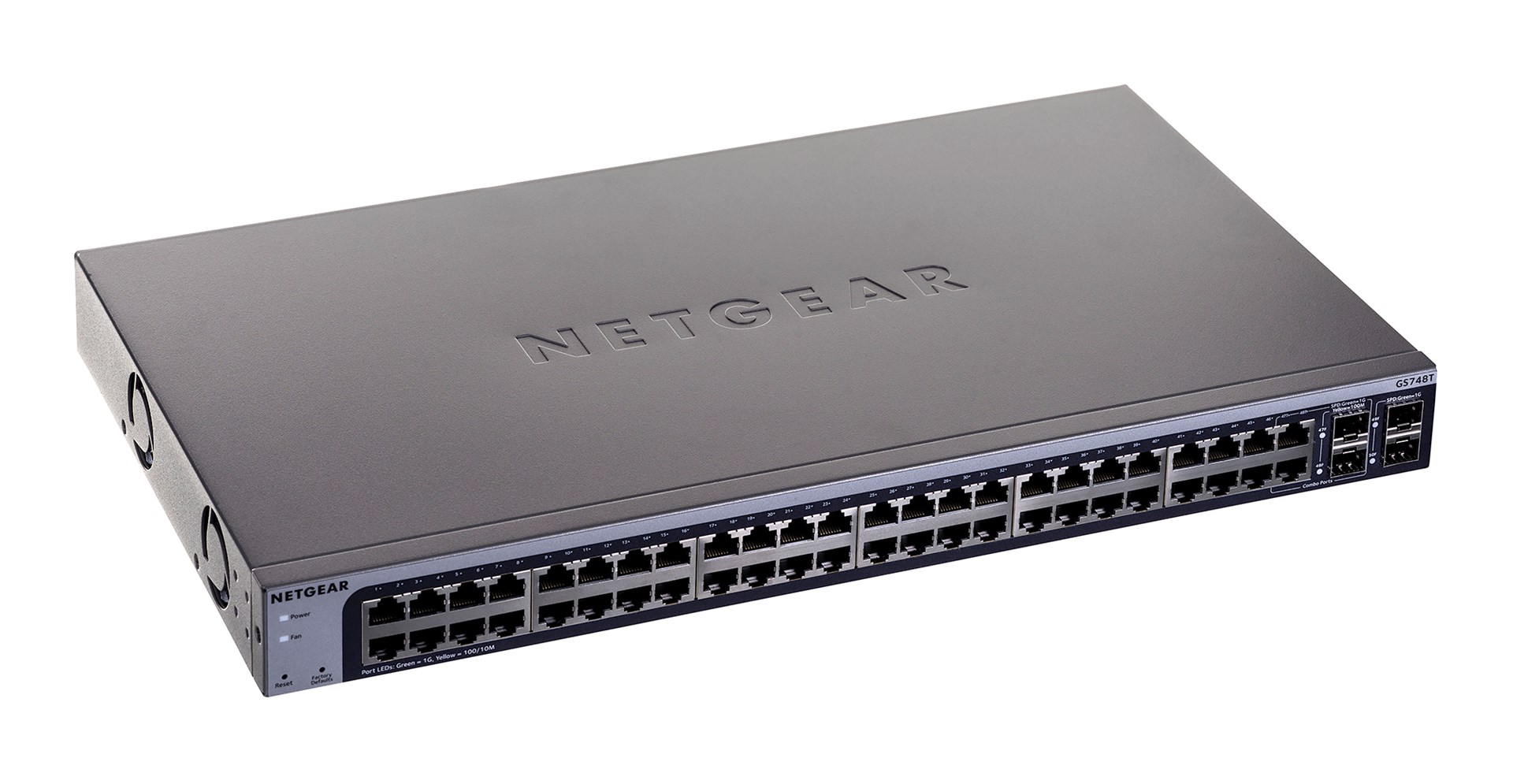 Switch Netgear GS748T-600EUS 50p Managed Gigabit - obrazek 3