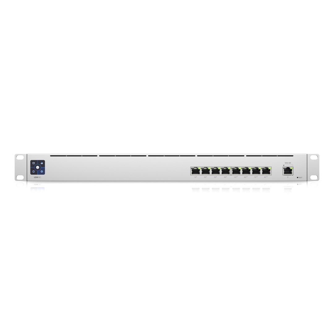 Switch Ubiquiti UniFi Mission Critical 9p PoE ( PoE+: 4; PoE++: 4;) Managed Gigabit (USW-Mission-Critical-EU)