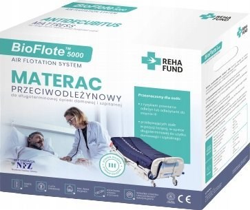 Materac przeciwodleżynowy rurowy BioFlote 5000 - obrazek 4