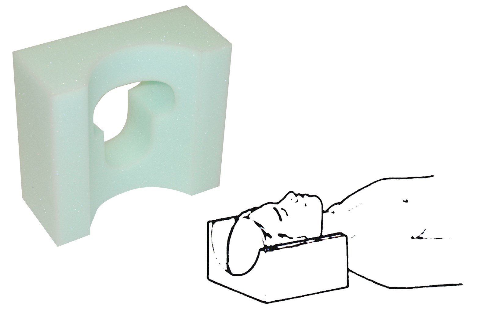 Podkładka pod głowę - AD-5/L - obrazek 3