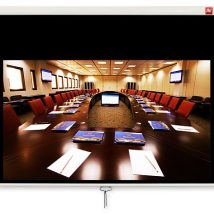 Ekran projekcyjny do zawieszenia na suficie lub ścianie AVTEK Cinema 280 1EVS61 (sufitowy, ścienny; rozwijane ręcznie; 270 x 152 cm; 16:9; 122″)