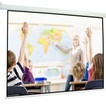 Ekran projekcyjny elektryczny AVTEK WALL ELECTRIC 240 (sufitowy, ścienny; rozwijane elektrycznie; 240 x 180 cm; 4:3; 116″)