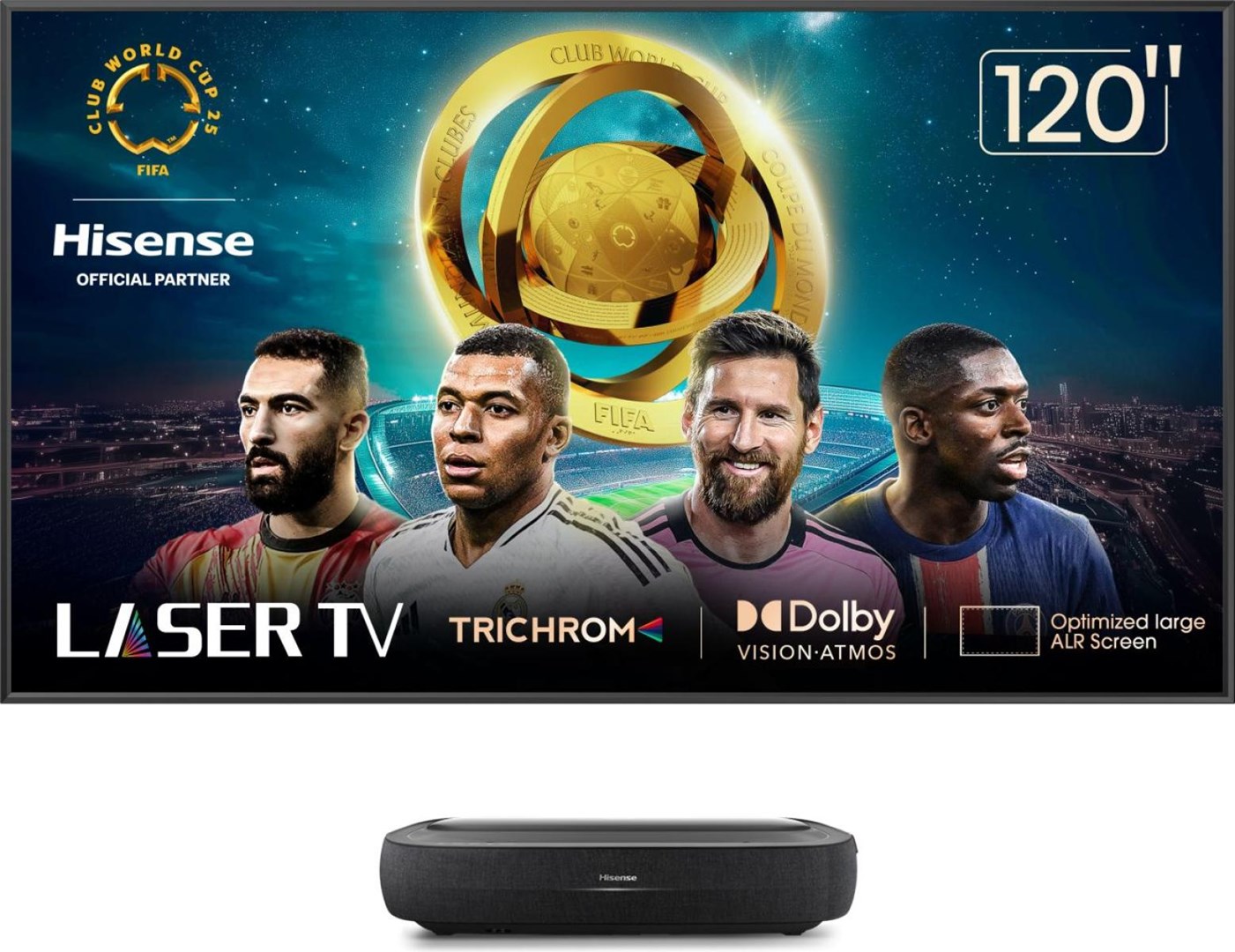 LASER TV HISENSE 120L9HD 120" 4K + Ekran
