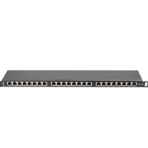 Patch panel Lanberg PPS5-0024-B (0.5U; kat. 5e; 24xRJ-45)