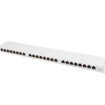 Patch panel Lanberg PPS6-0024-S (0.5U; kat. 6; 24xRJ-45)