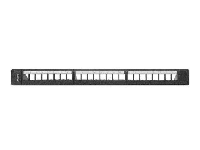 Patch panel Lanberg PPKS-1124-B (1U; 19") - obrazek 3