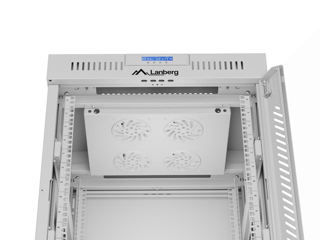 Lanberg FF01-6615-12SL stojak wolnostojący 15U Szary