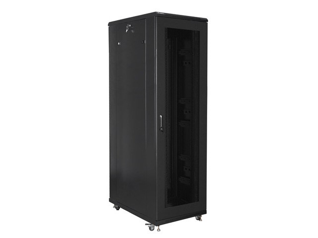 LANBERG SZAFA STOJĄCA RACK 19" 42U 800X1000 DRZWI PERFOROWANE CZARNA FF01-8042-23B - obrazek 3