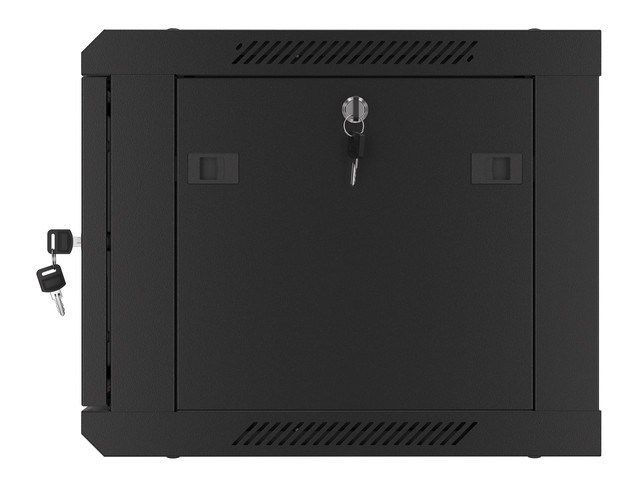 Lanberg WF01-6406-00B stojak 6U Szafa wisząca Czarny - obrazek 3