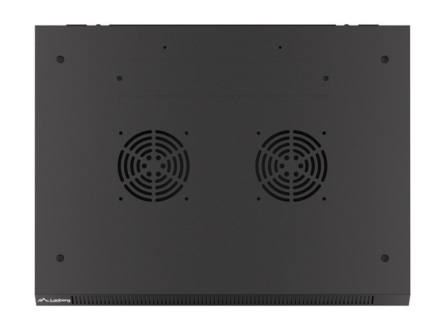 Lanberg WF01-6406-00B stojak 6U Szafa wisząca Czarny - obrazek 4