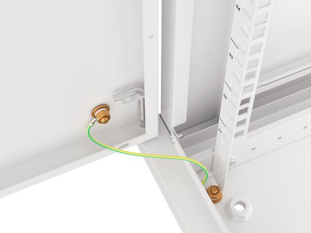 Lanberg WF01-6612-00S stojak 12U Szafa wisząca Szary - obrazek 4