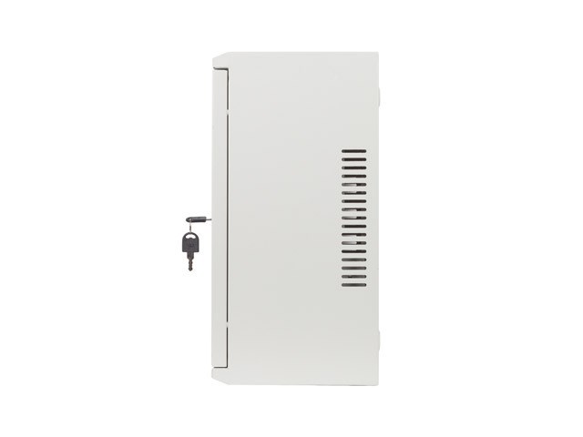 Szafa instalacyjna Lanberg rack wisząca 19" 4U+3U 540x200 niskoprofilowa szara (złożona) - obrazek 4