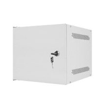 LANBERG SZAFA WISZĄCA RACK 10″ 4U 280X310 SZARA, DRZWI METALOWE (FLAT PACK) WF10-2304-00S