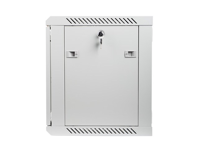 Szafa jednosekcyjna Lanberg WF01-6409-10S (9U; 500mm / 600mm / 450 mm; wisząca; Szklane; 19''; kolor szary) - obrazek 4