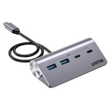 UNITEK HUB ALUMINIOWY USB-A/C 2X USBA 2X USBC 5GBP