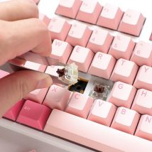 Ducky One 3 TKL klawiatura Gaming USB QWERTY Angielski Różowy