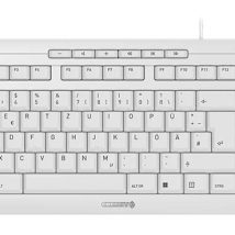 Klawiatura CHERRY STREAM KEYBOARD TKL Uniwersalne USB QWERTZ Niemiecki Biały