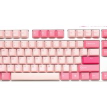 Ducky One 3 TKL Gossamer Pink klawiatura Gaming USB Niemiecki Różowy, Biały