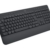 Logitech Signature K650 klawiatura Biuro Bluetooth QWERTY Amerykański międzynarodowy Grafitowy