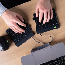 Klawiatura bezprzewodowa kompaktowa czarna R-GO TOOLS WRL COMPACT BREAK/BLACK RGOSBUSWLBL