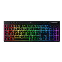 Razer BlackWidow V4 Niskoprofilowy HyperSpeed Klawiatura do gier Bezprzewodowy Stany Zjednoczone Bluetooth 2,4 GHz USB Type-C Żółty liniowy