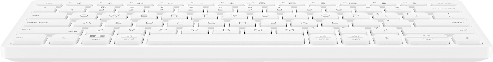 Klawiatura HP 350 Compact Multi-Device Bluetooth Keyboard bezprzewodowa biała 692T0AA - obrazek 3