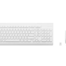 Lenovo | Bezprzewodowa klawiatura i mysz Combo | 510 | Biały | Kombinacja klawiatury i myszy | Łączność bezprzewodowa 2,4 GHz przez Nano USB | Baterie w zestawie | Angielski | Biały