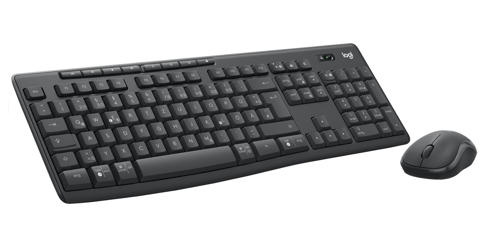 Zestaw klawiatura + mysz Logitech MK370 DE
