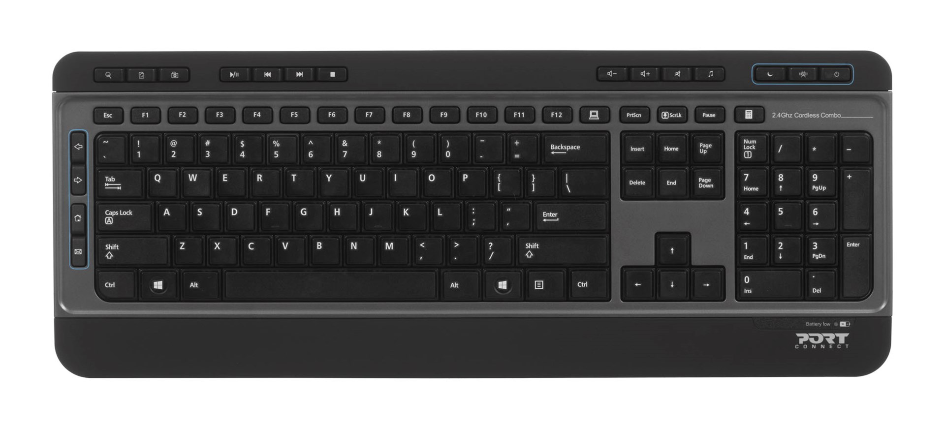 Zestaw klawiatura + mysz PORT DESIGNS 900901-US - obrazek 4