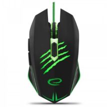 Mysz komputerowa Esperanza MX209 Claw EGM209G (optyczna; 2400 DPI; kolor czarny)