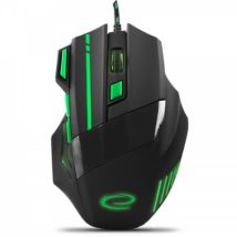 Mysz komputerowa Esperanza Wolf EGM201G (optyczna; 2400 DPI; kolor czarny)