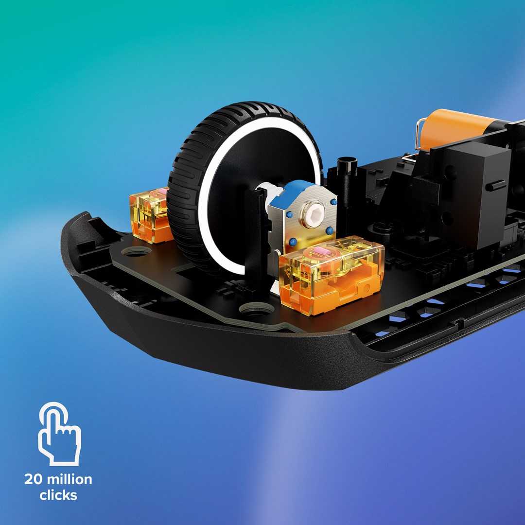 Myszka HyperX Pulsefire Haste 2 Core Wireless Black Schwarz - obrazek 4