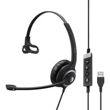 EPOS IMPACT SC 230 USB MS II Zestaw słuchawkowy Przewodowa Opaska na głowę Biuro/centrum telefoniczne USB Typu-A Czarny