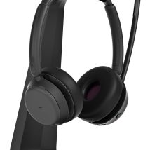 Zestaw słuchawkowy Bluetooth ANC z ładowarką EPOS IMPACT 1061T, z hybrydową aktywną redukcją szumów (ANC), kompatybilny z MS Teams