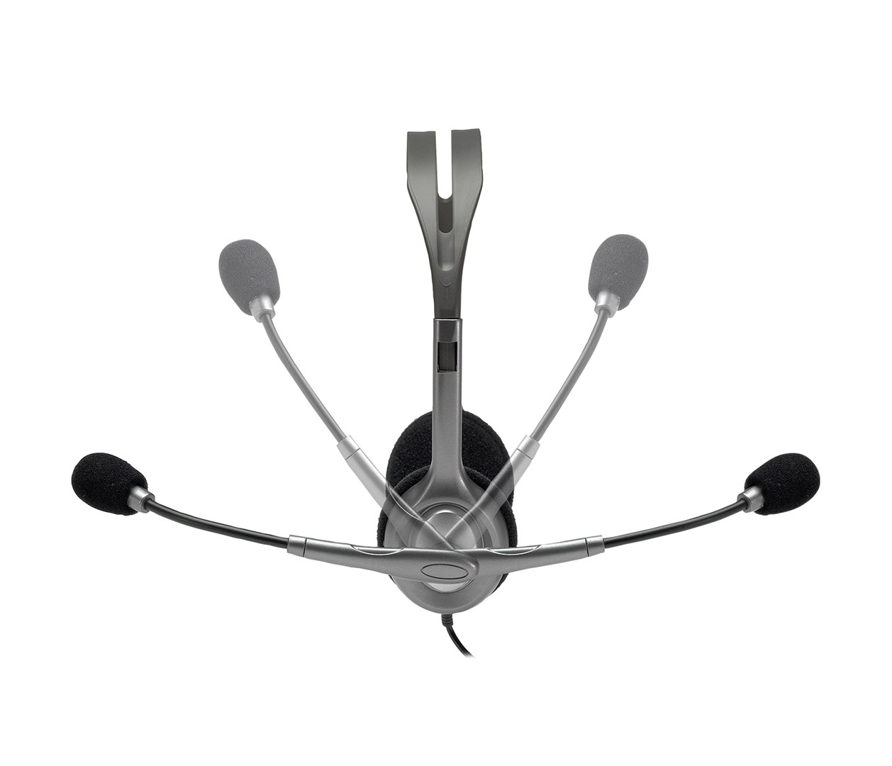 Słuchawki Logitech H110 981-000271 (kolor szary) - obrazek 4