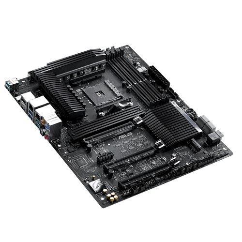 ASUS WS C621E SAGE AMD AM4 X570, 3xPCIe 4.0 x16, 14 with Dr. MOS power stage, 4x DDR4 3200 ECC , Intel Gigabit LAN, 2x M.2, 1x U.2, 3x USB 3.2 Gen 1, 5x USB 3.2 Gen 2 , NVIDIA 2-Way SLI/ AMD 3-Way CrossFire, ATX Workstation - obrazek 4