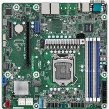 Płyta główna ASRock E3C252D4U 1x LGA1200 Intel Xeon E-23XX C252 (4xDIMM, SATA, 1xM.2, 2x1GbE, IPMI)