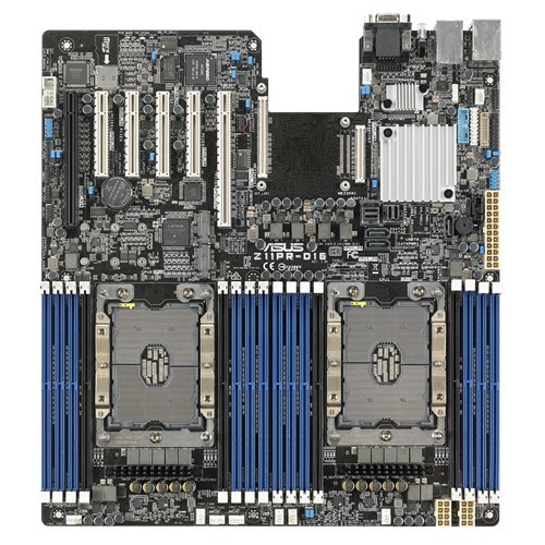 Płyta Serwerowa ASUS Z11PR-D16(+AMSB9-iKVM) 2xSocket P (LGA 3647) , C621, 16xDIMM, 6PCIe+1OCP, 11SATA+2M.2, 1*Dual i350+1Mgt LAN, IPMI, EEB - obrazek 3