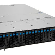 Platforma Asus Rack (2U) RS520A-E12-RS24U AMD Epyc 9004 (24x NVMe, 2xM.2, 2x10Gbe, IPMI, 1+1 1600W)