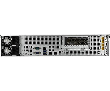 Platforma ASRock Rack (2U) AMD Epyc 7000 (5xSFF, 2x10GbE, Red. PSU, IPMI) - obrazek 4