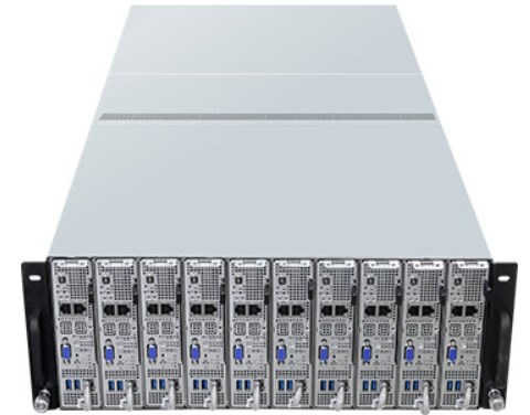 Platforma ASRock Rack (4U) AMD Ryzen 5000 (Int. drive bays, 2x10GbE, Red. PSU, IPMI) - obrazek 4