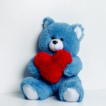 Miś FRANK 50cm niebieski