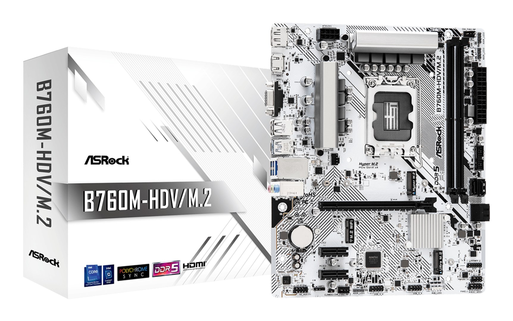 Płyta główna ASRock B760M-H/M.2