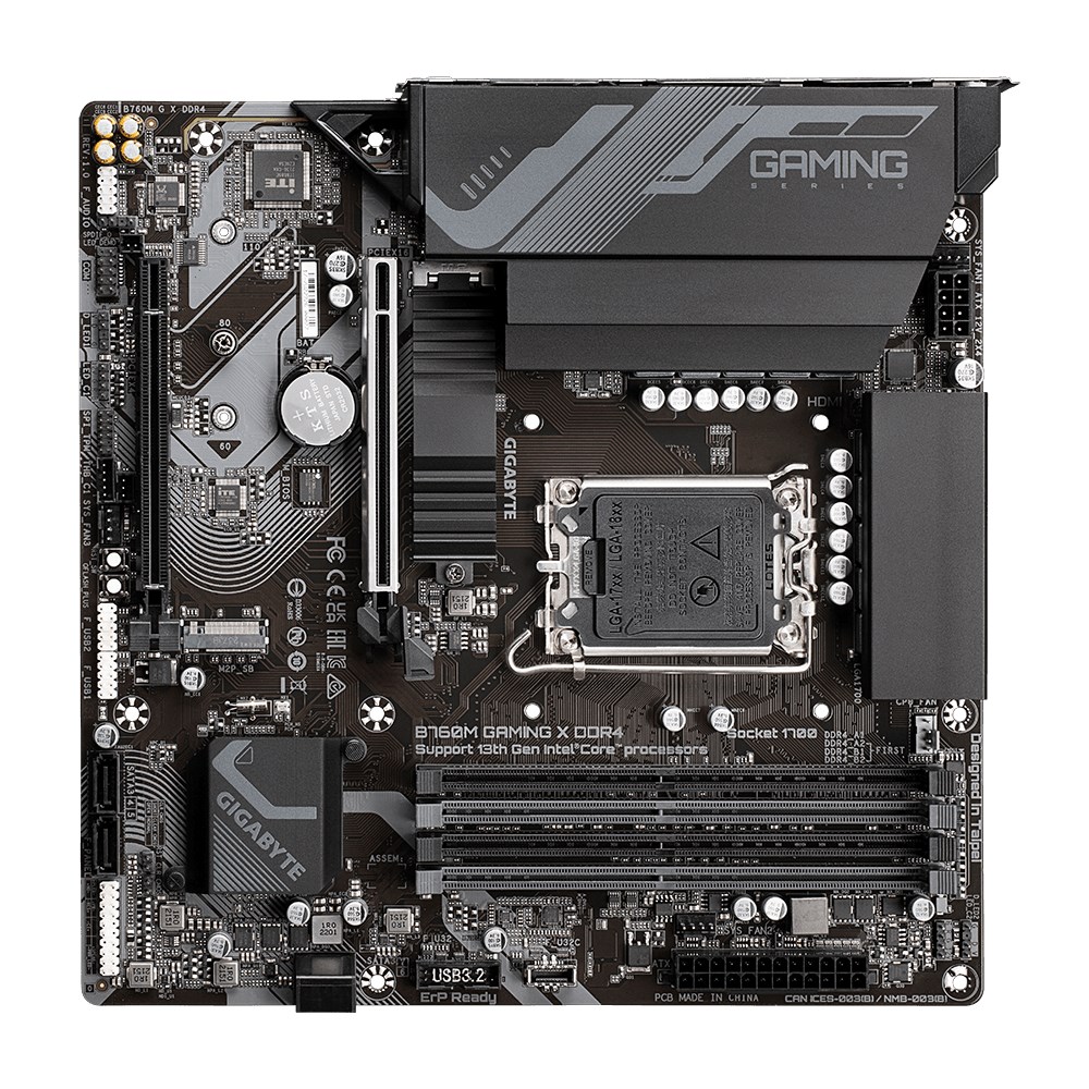 Gigabyte B760M GAMING X DDR4 płyta główna LGA 1700 micro ATX