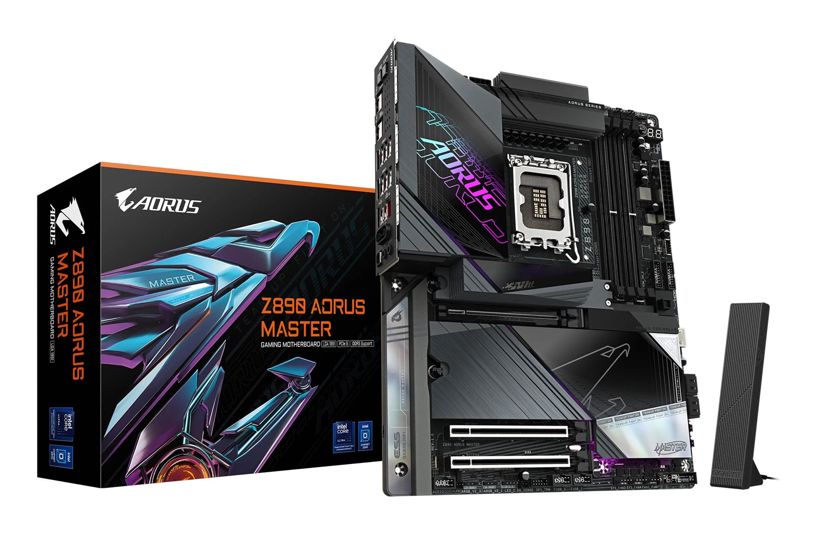 GIGABYTE Z890 AORUS MASTER płyta główna Intel Z890 LGA 1851 (Socket V1) ATX